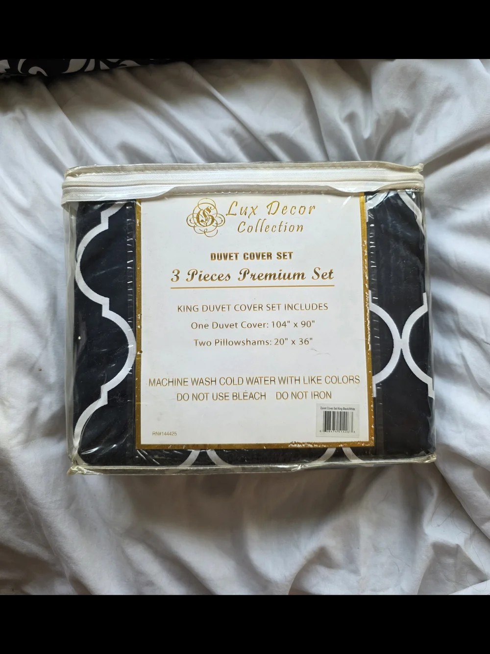 Lux Decor Collection nwt king